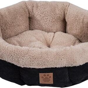 Petmate Cozy Dog Bed, 21"L x 21"W x 6"Th, Blend Material, Machine Washable