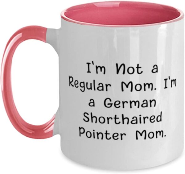 Unique Idea German Shorthaired Pointer Dog Gifts, I'm Not a, German Shorthaired Pointer Dog Two Tone 11oz Mug From Friends, Dog toys, Dog treats, Dog beds, Dog bowls, Dog collars